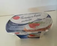 Mängden socker i Formaggio fresco spalmabite classico
