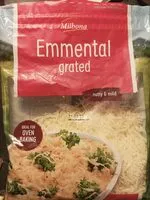 Mängden socker i Emmenthal grated