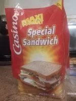 Mängden socker i Spécial sandwich - pain de mie