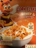 Mängden socker i Corn Flakes Honey & Peanut