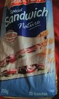 Mängden socker i Pain de mie spécial sandwich nature