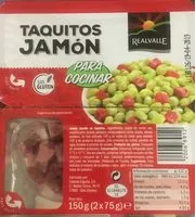 Mängden socker i Taquitos jamón