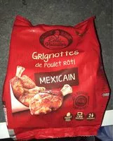 Mängden socker i Manchons de poulet à la mexicaine