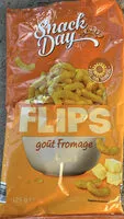 Mängden socker i Flips goût fromage