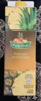 Mängden socker i jus d’ananas premium