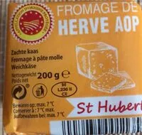 Mängden socker i Fromage de herve AOP