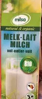 Mängden socker i Bio lait entier