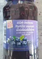 Mängden socker i Myrtilles  sauvages au sirop léger