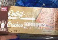Mängden socker i Crackers à la farine d’épautre