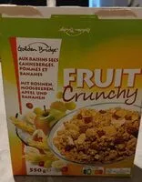 Mängden socker i Fruit Crunchy