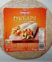 Mängden socker i 6 wraps blé complet