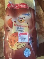 Mängden socker i 8 briochettes pépites chocolat noir