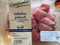 Mängden socker i Schinkengulasch / Sauté de Porc