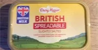 Mängden socker i British spreadable butter