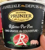 Mängden socker i Rillettes pur porc, sans graisse de couverture