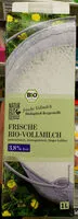 Mängden socker i Frische Bio-Vollmilch