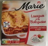 Mängden socker i Lasagnes à la bolognaise