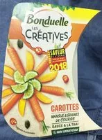 Mängden socker i Carottes mangue & graine de courge sauce thai