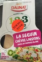 Mängden socker i Salade Daunat 123 seguin