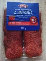 Mängden socker i Salami dojrzewające z papryką