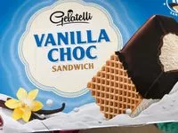 Mängden socker i Glace sandwich vanille choco