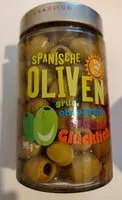 Mängden socker i Spanische Oliven
