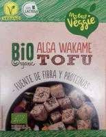 Mängden socker i Tofu alga wakame