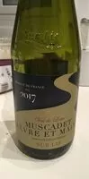 Mängden socker i Muscadet Sèvre et Maine 2017
