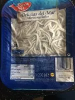 Mängden socker i Delicias de mar