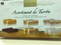 Mängden socker i Assortiment de turron