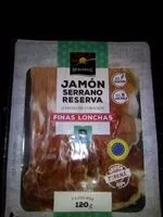 Mängden socker i Jamón serrano reserva