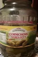 Mängden socker i Cornichons aigre doux