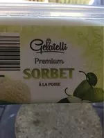 Mängden socker i Sorbet poire