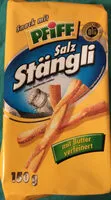 Mängden socker i Salzstängli, Salz