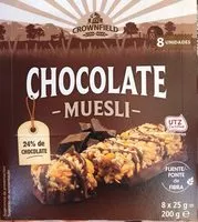 Mängden socker i Müsli-Riegel Schoko