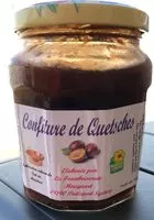 Mängden socker i Confiture de quetsches