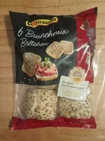 Mängden socker i 6 Brunchmix Brötchen