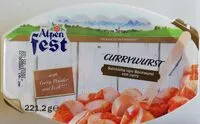 Mängden socker i Curry Wurst