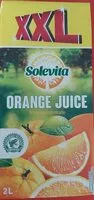 Mängden socker i Orangensaft XXL
