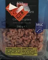 Mängden socker i crevettes grises