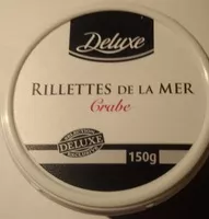 Mängden socker i Rillettes de la mer - Crabe