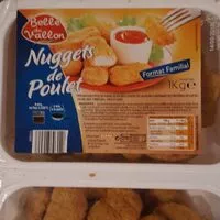 Mängden socker i Nuggets de Poulet