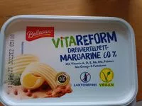 Mängden socker i Vitareform Dreiviertelfett-Margarine 60%