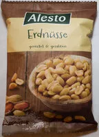 Mängden socker i Erdnüsse geröstet und gesalzen