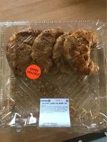 Mängden socker i Croissant courbe pur beurre