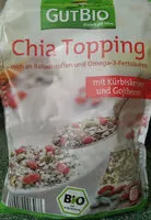 Mängden socker i Chia Topping