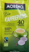 Mängden socker i Bio Kaffeepads