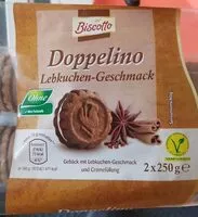 Mängden socker i Doppelino Lebkuchen-Geschmack