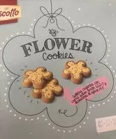 Mängden socker i Flower cookies