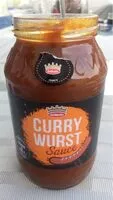 Mängden socker i Glas Currywurst Sauce